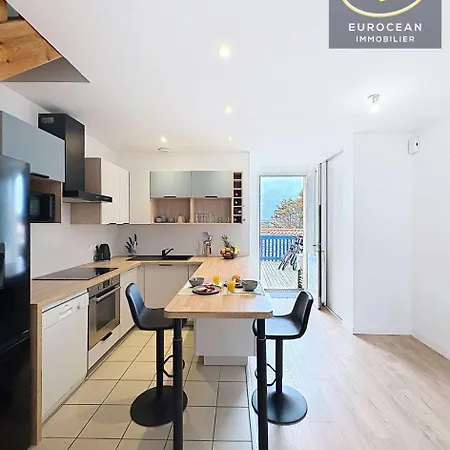 03284-lacanau Ocean - T4 8 Pers. - Plein Centre - Plages A 200 M Mae-4443 Apartment